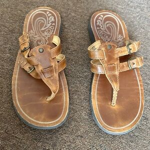 OluKai Honoka'a Women's Thong Sandals Size 9